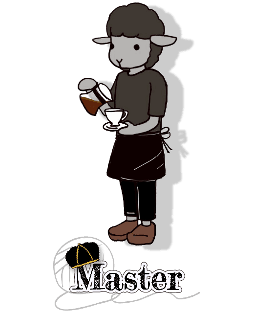 マスターのイラスト