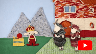 アメチャウ国の王さま「春の庭」の1シーン